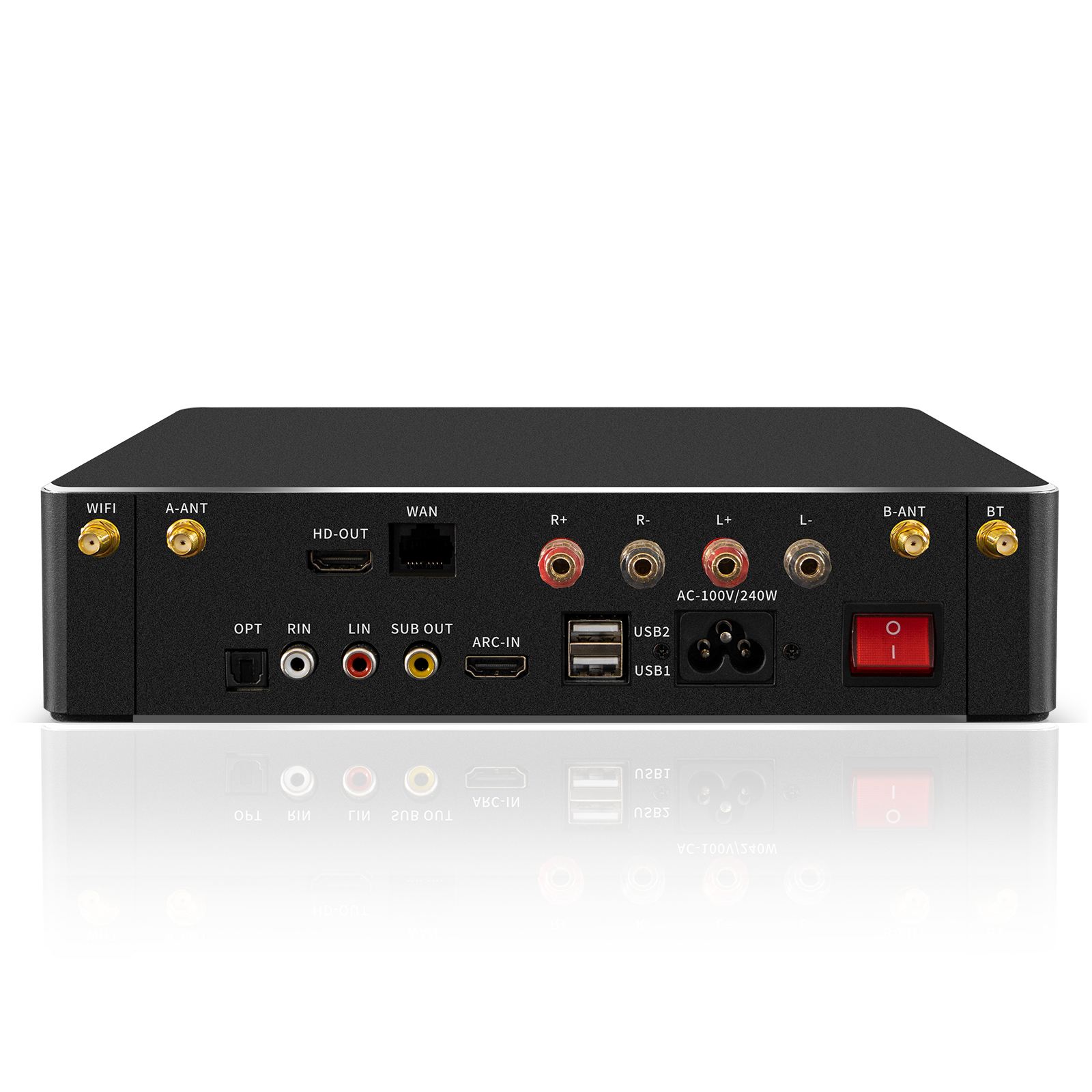 KTV-Netzwerkplayer, Verstärker- und Mikrofon-Set