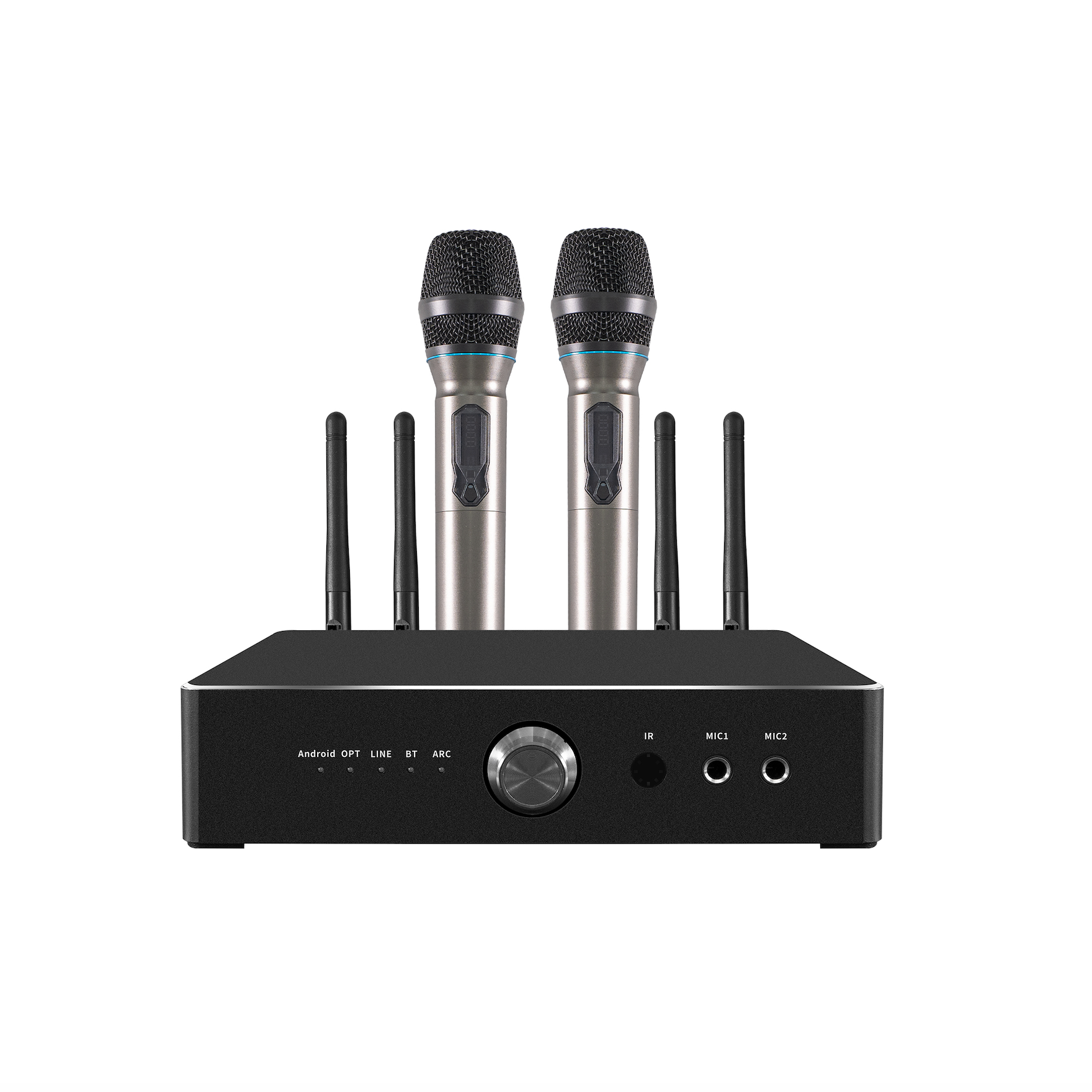 Lecteur réseau KTV, kit amplificateur et microphone